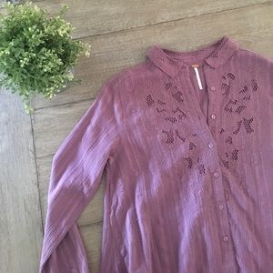 Free People $108 Carter Top Sz. XS NWT