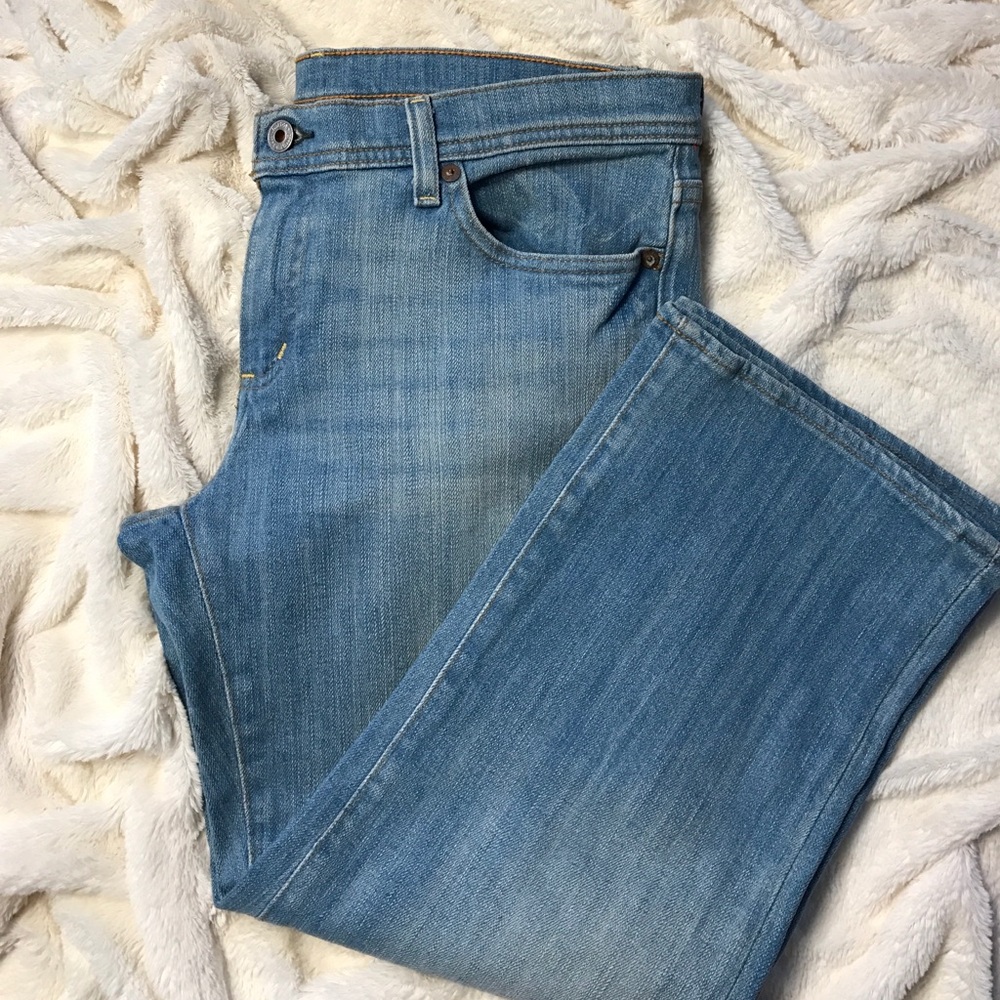 Polo Ralph Lauren Crop Stretch Boyfriend Jean
