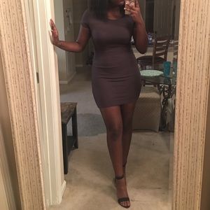Forever 21 Olive Green Mini Dress