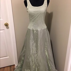 Beautiful formal sage dress