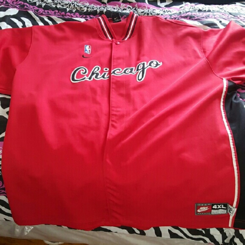 Nike chicago Bulls shooting shirt