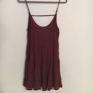 Maroon Dress