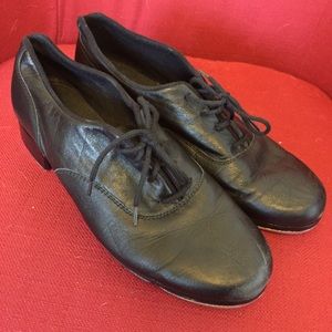 Bloch Black Leather Tap Shoes
