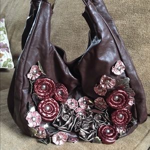 Floral purse