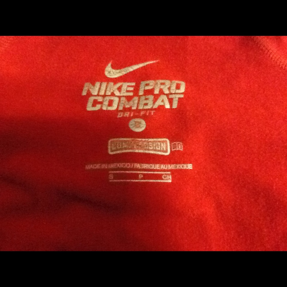 Nike long sleeve pro combat shirt. - Picture 4 of 4