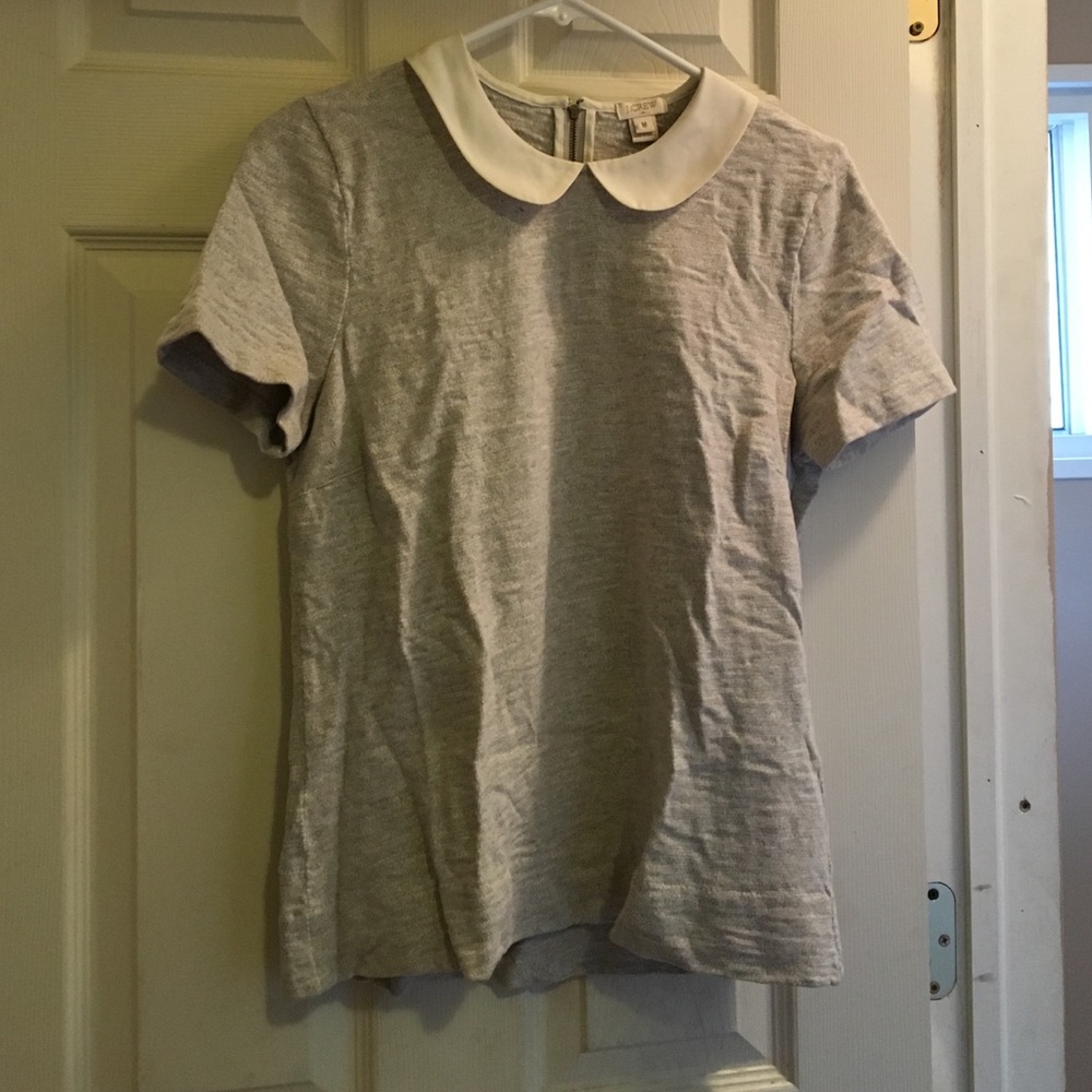 J. Crew Peter Pan collared blouse