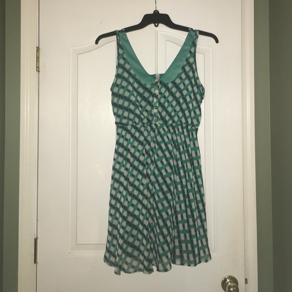 Xhilaration Dresses & Skirts - Women's Large Xhilaration Blue Polka Dot Dress