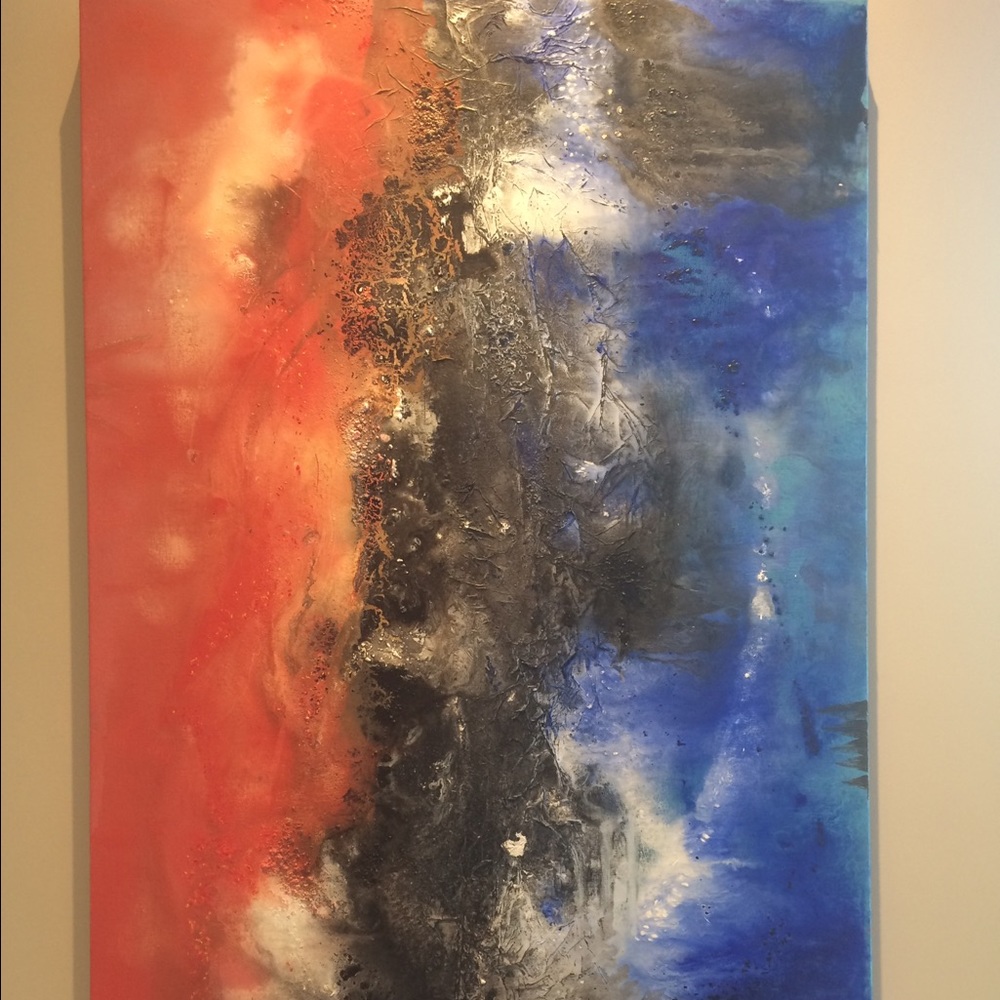 Acrylic painting