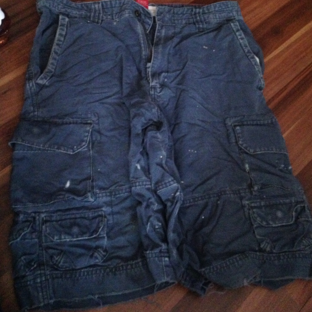 Dusty Blue cargo pants
