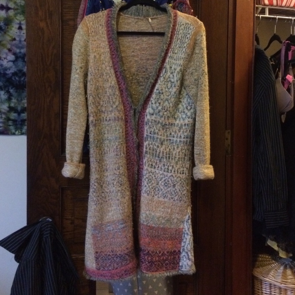 Free People Tapestry Sweater