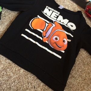 Juniors/Petite Finding Nemo Crewneck