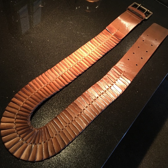 Genuine leather belt main image 5