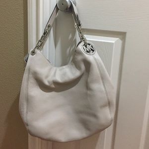 Cream Michael Kors hobo
