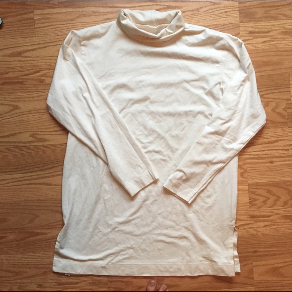 Off-white Oversized Turtleneck Tunic