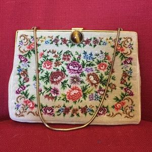 Vintage Tapestry Purse