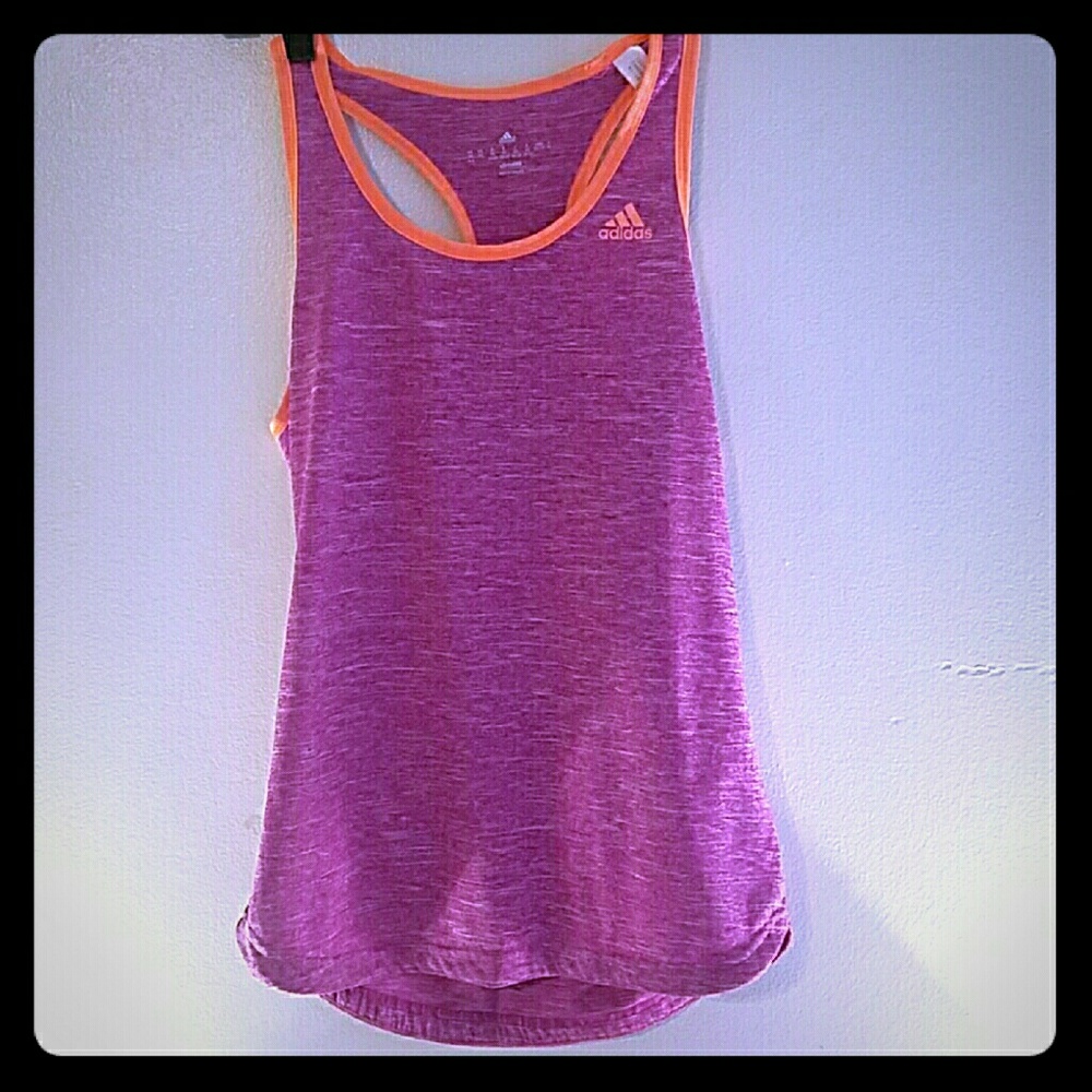 Adidas Climatelite track tank.