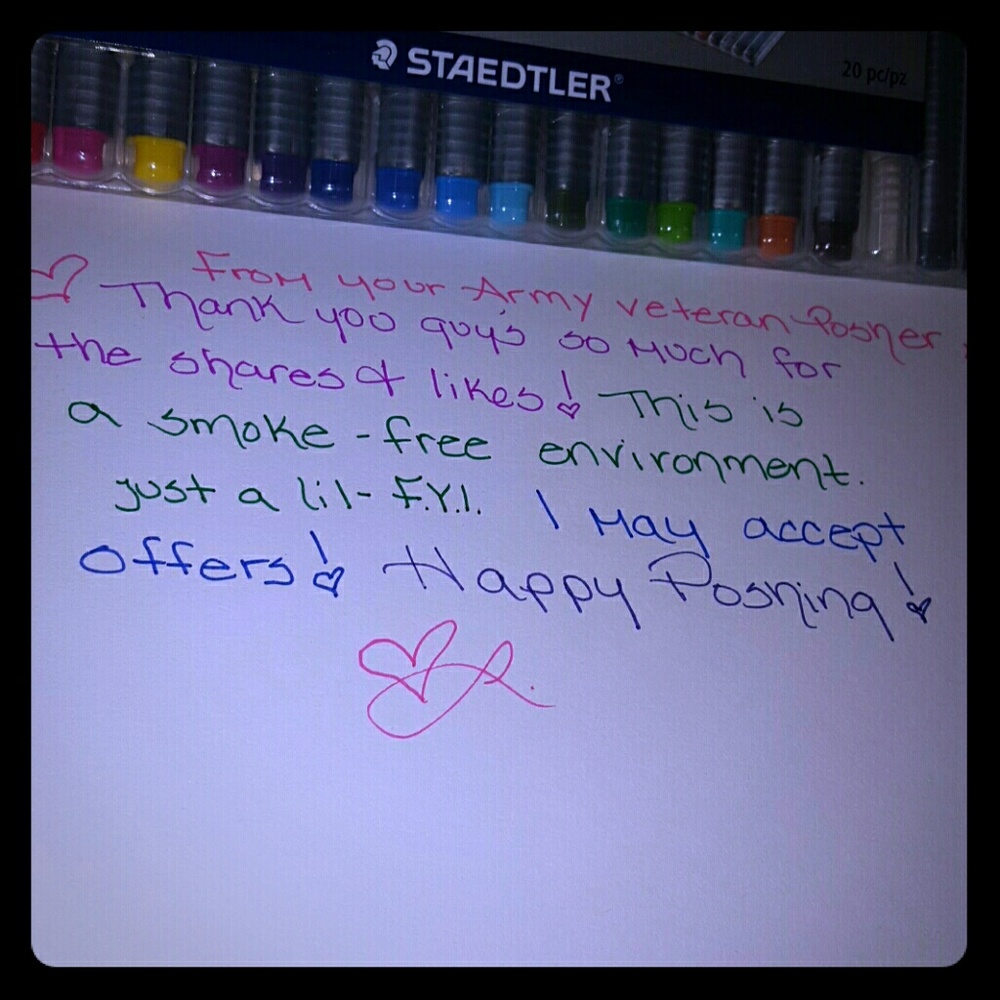 All Love from an Army Veteran Posher❤