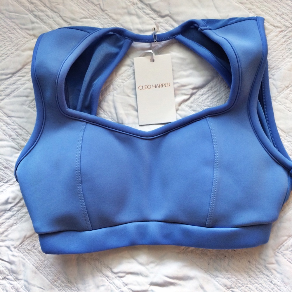 Open Back Sports Bra
