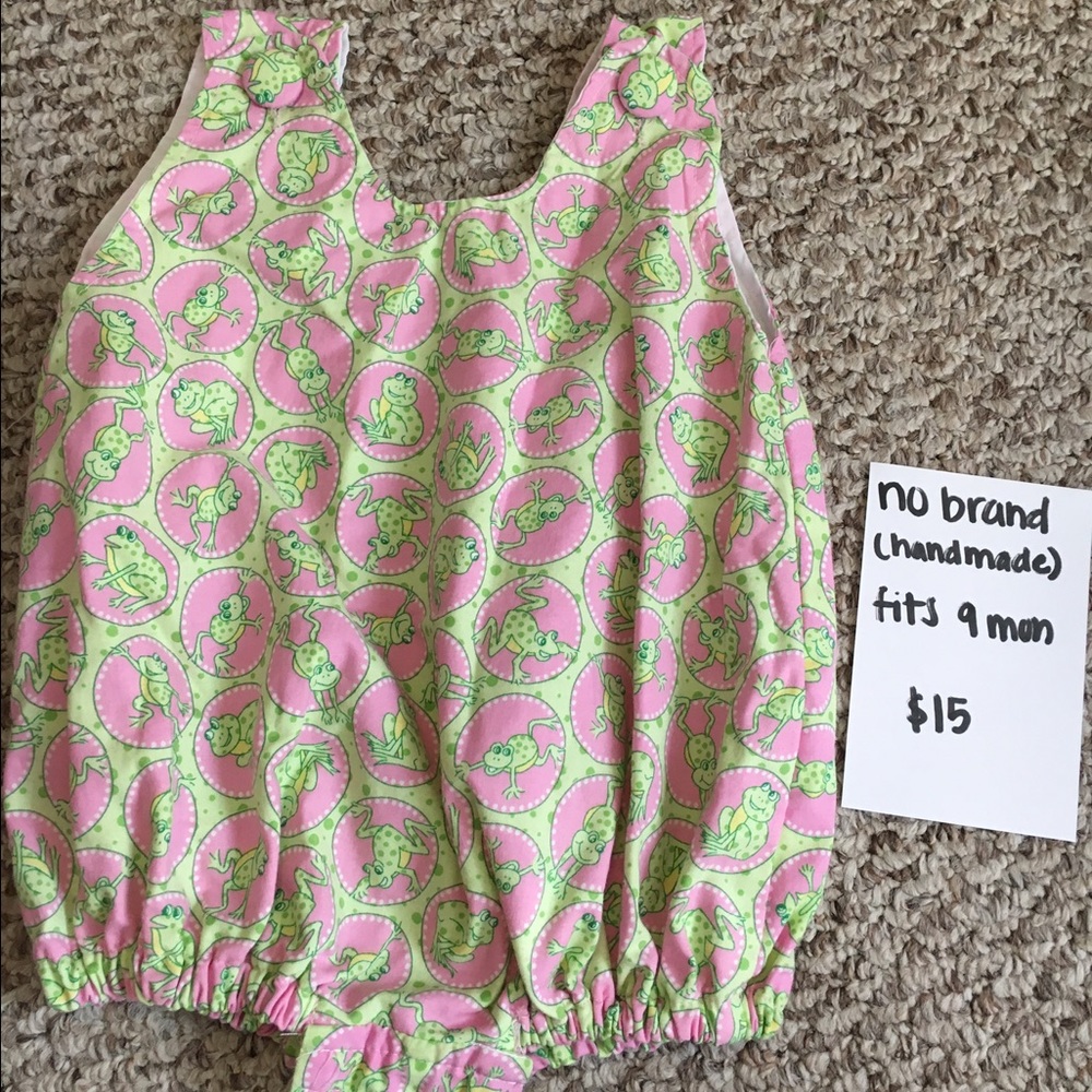 Frog outfit.