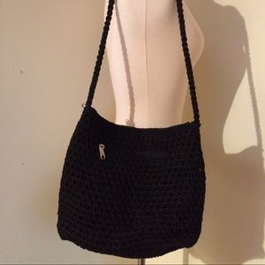 Stunning Designer Lina Brax  Crocheted purse