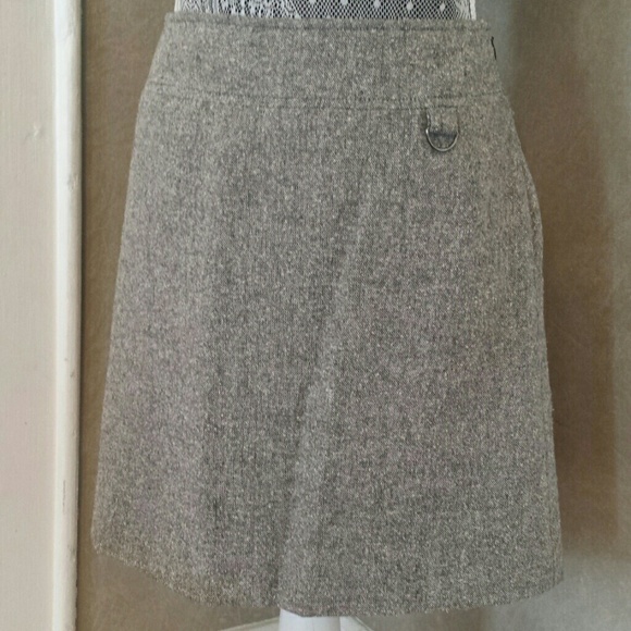 Tweed Apostrophe Skirt - Picture 1 of 3