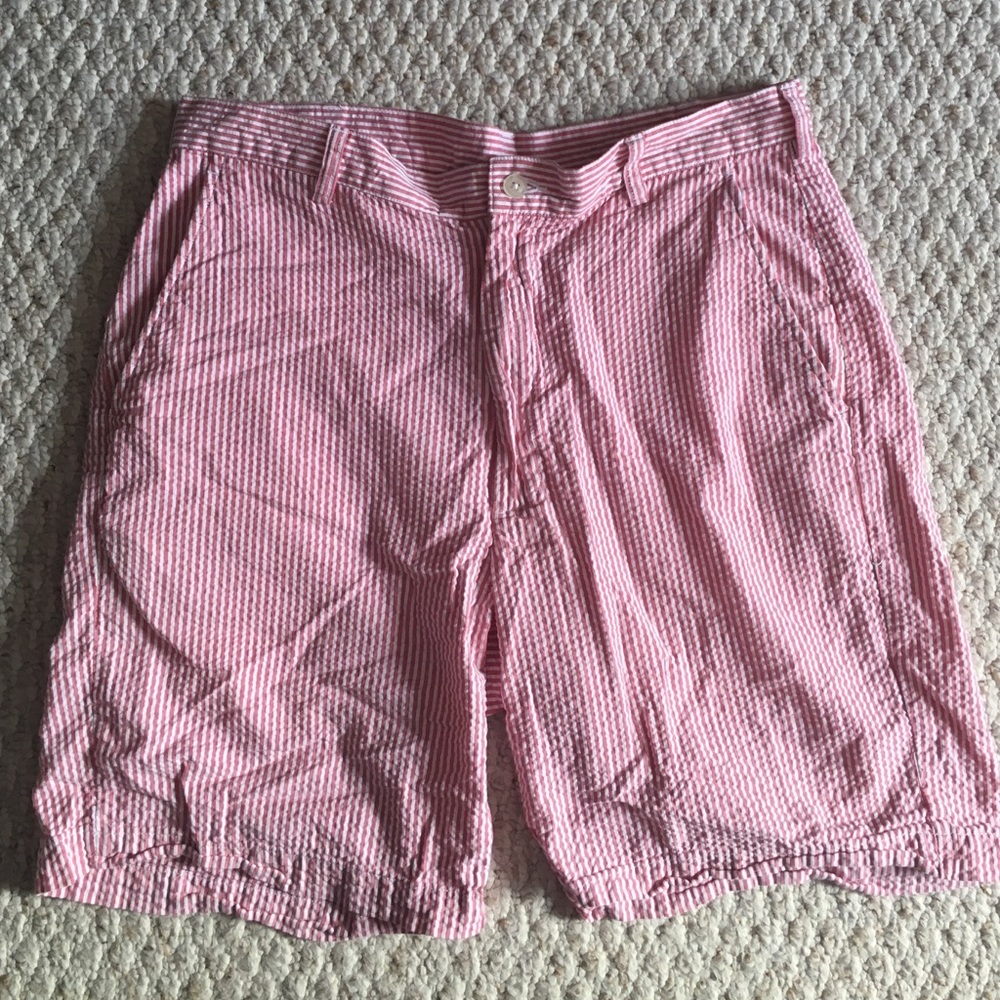 Men's seersucker shorts