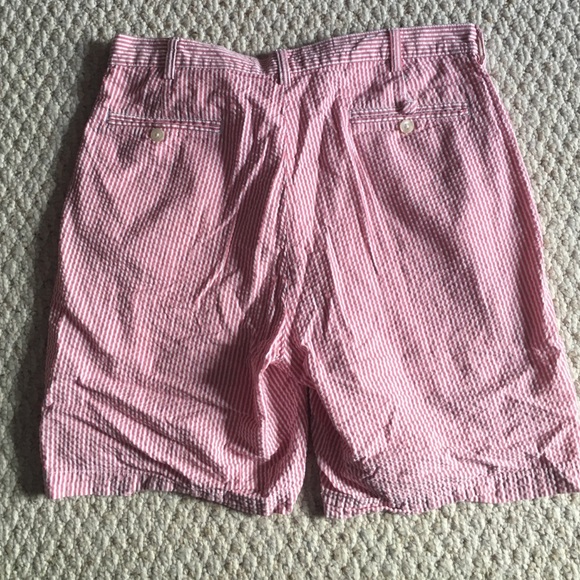 Men's seersucker shorts - Picture 3 of 3