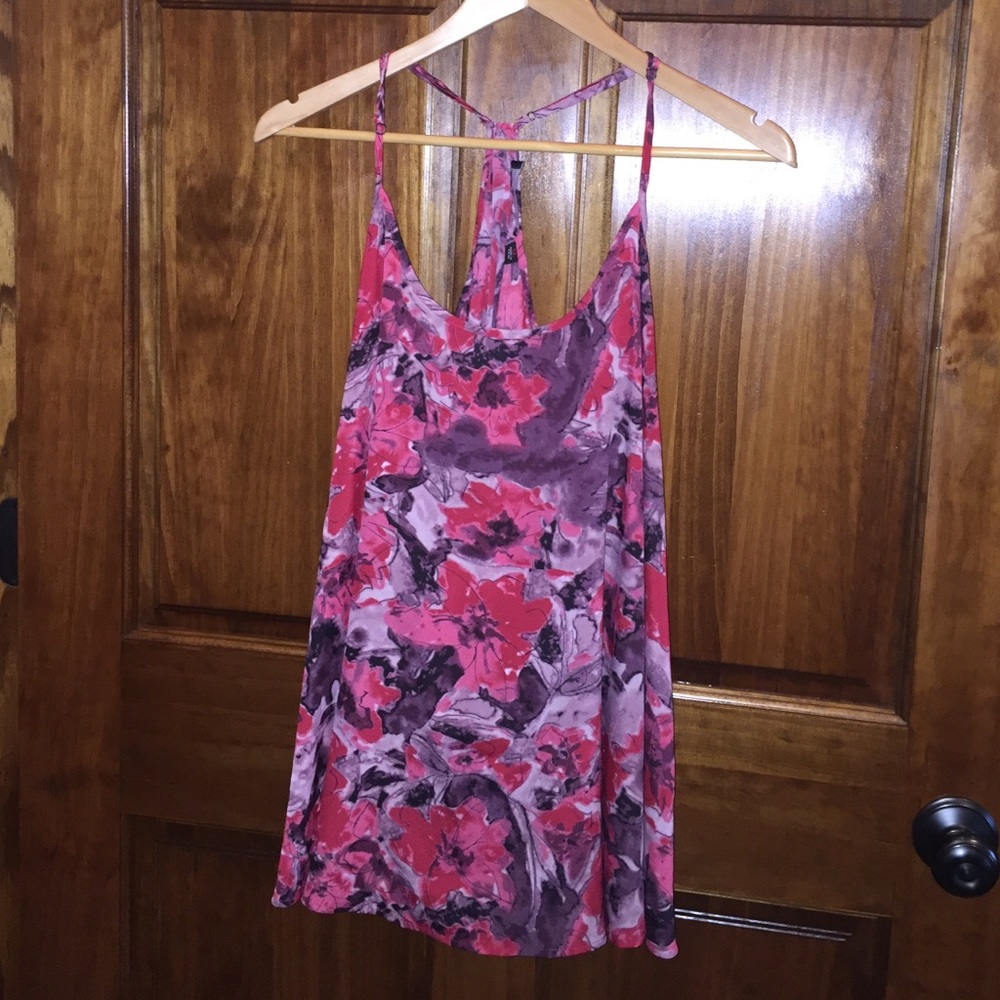 Floral tank top