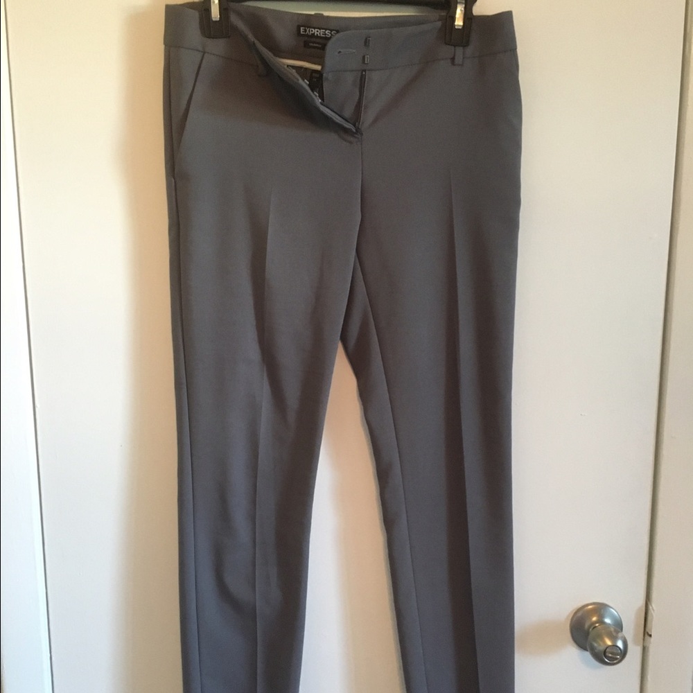 Gray Express Columnist Pants
