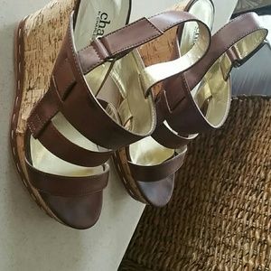 Charles David Sandal Platform Wedges