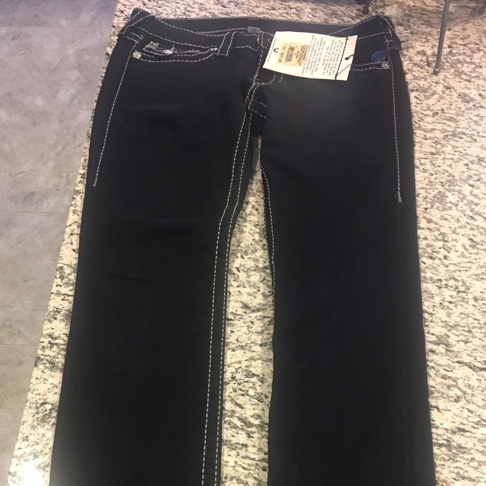 Black True Religion Jeans