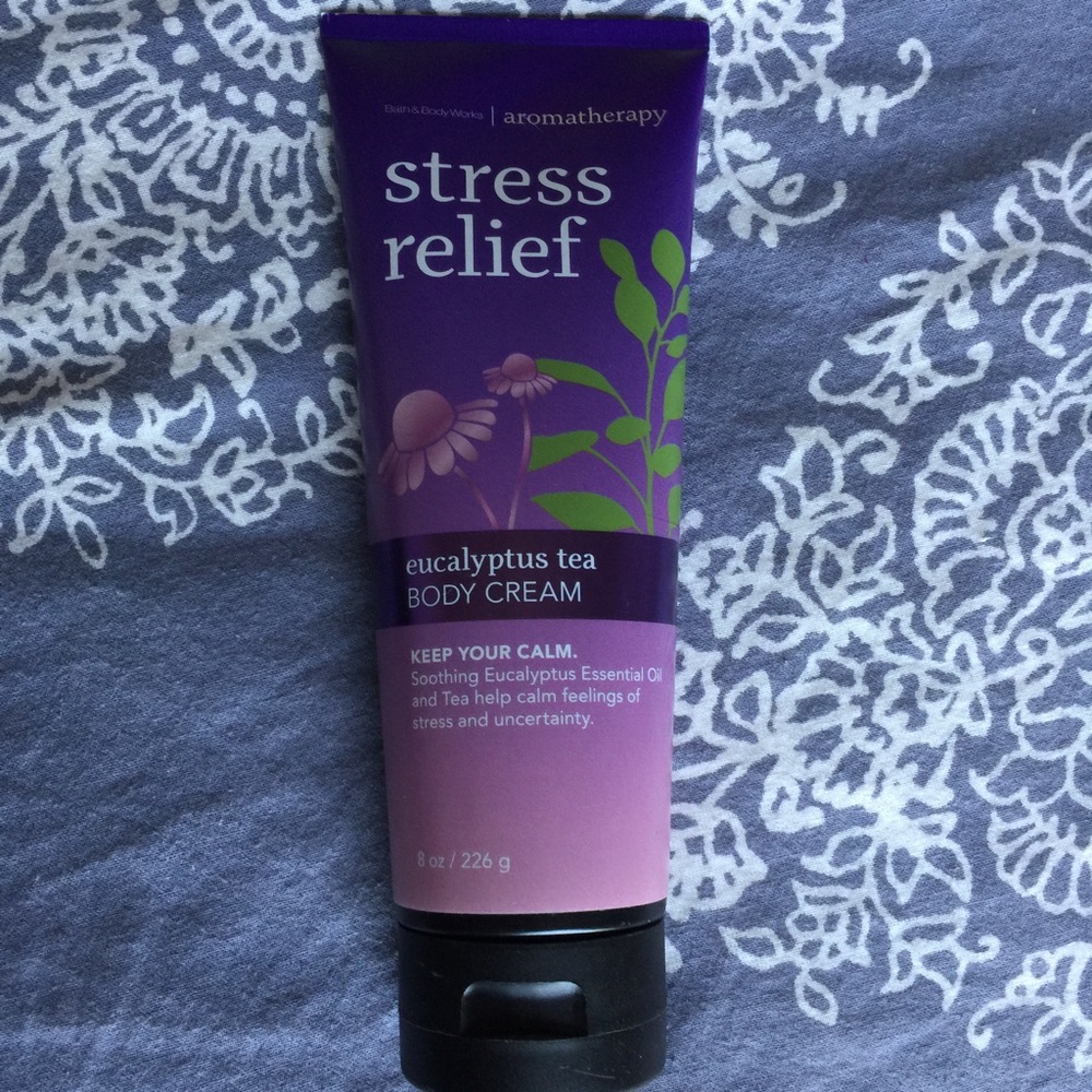 Stress relief body cream