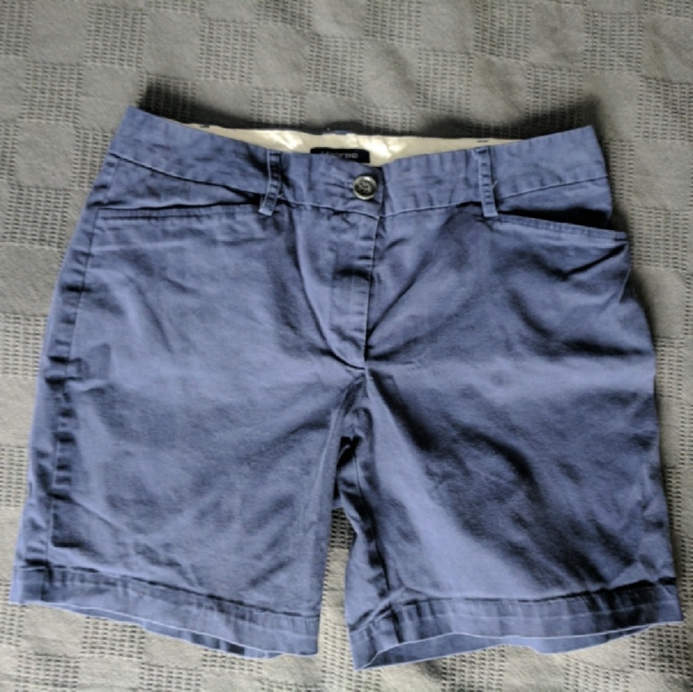 Blue Bermuda shorts