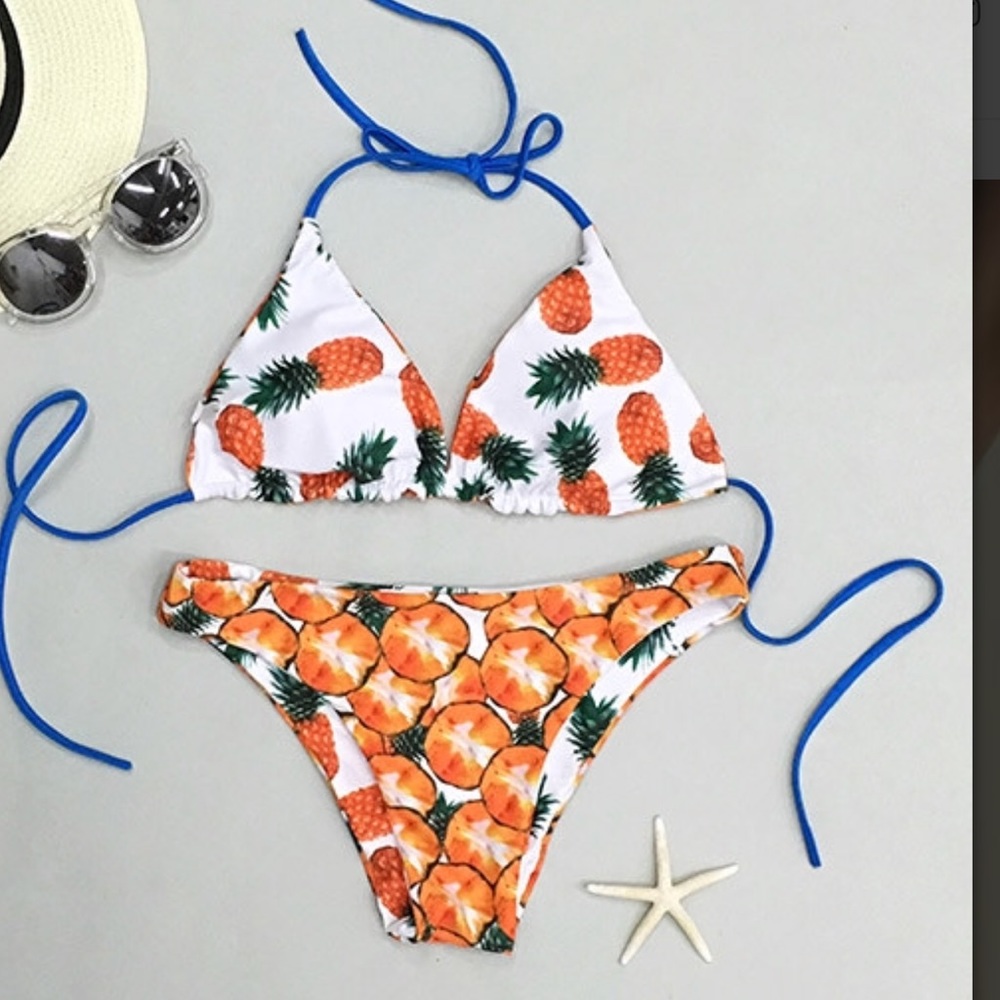 Cupshee Reservable Wait for you Pineapple Bikini