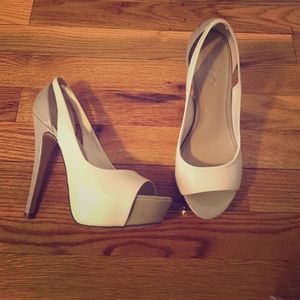 Aldo peep toe pumps