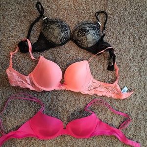 Victoria's Secret Push Up Bras