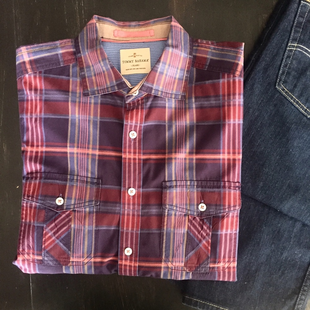 TOMMY BAHAMA Men's Button Up
