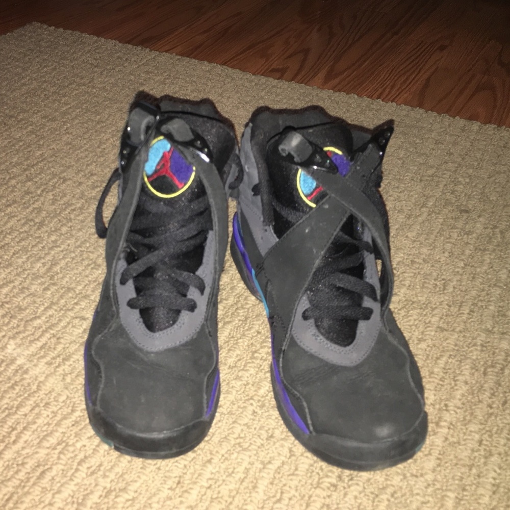 Jordan's retro  aqua 8