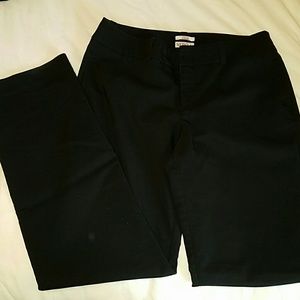 Black slacks