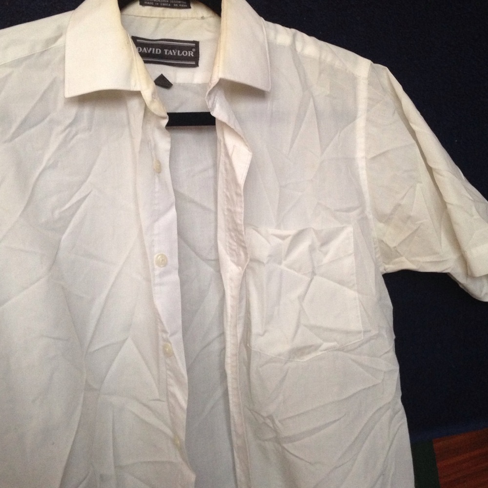 White button down shirt