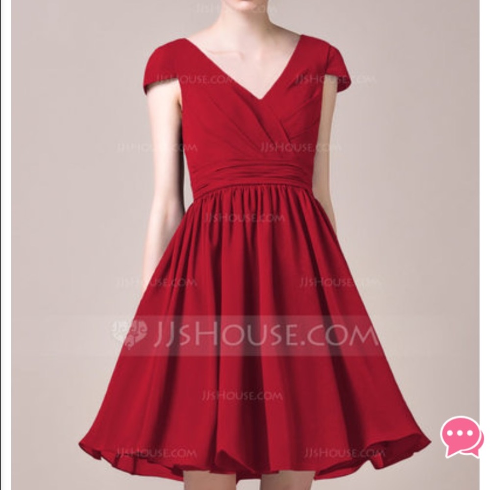 Marsala red cocktail dress size 4