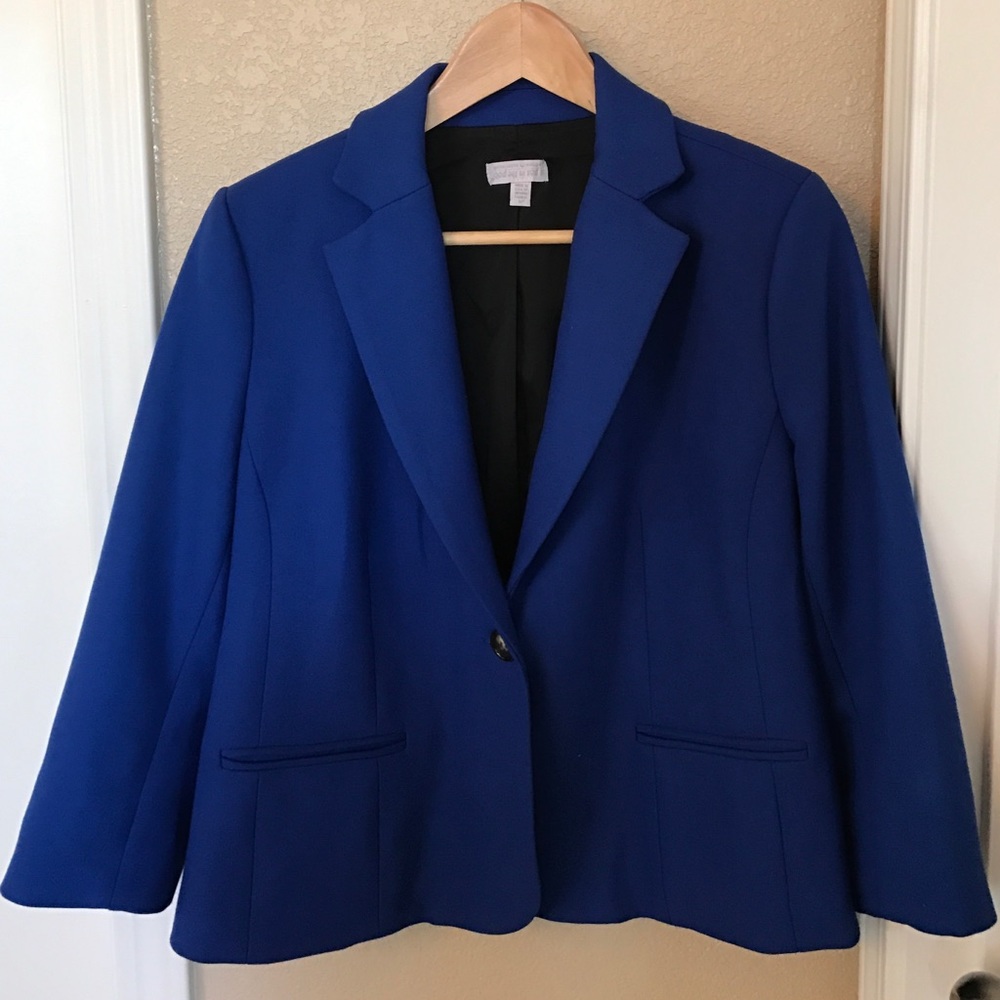 A Pea In The Pod Maternity Blue Blazer/Jacket M