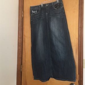 NWOT jean skirt