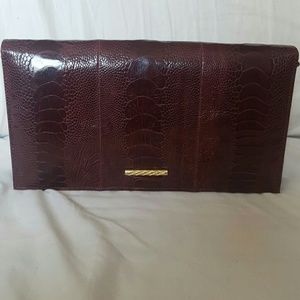 Vintage Genuine Ostrich Clutch