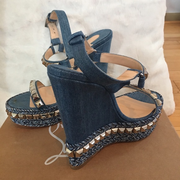 🎉SOLD🎉Christian Louboutin cataclou 140 jeans 37 - Picture 2 of 4