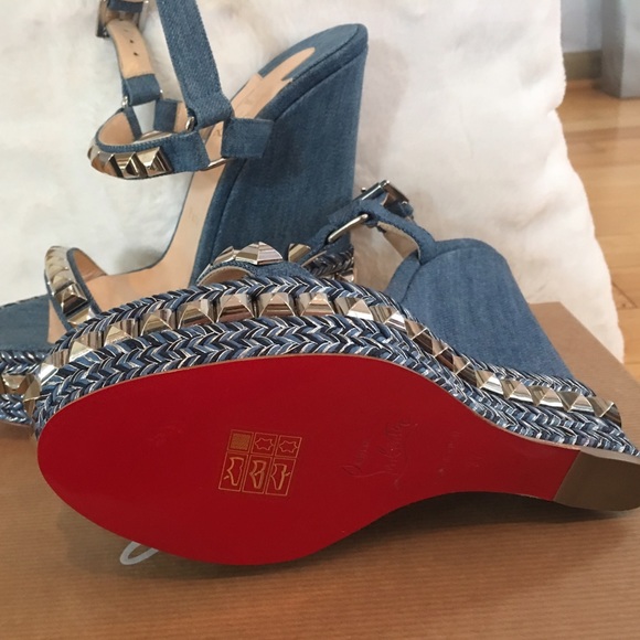 🎉SOLD🎉Christian Louboutin cataclou 140 jeans 37 - Picture 4 of 4