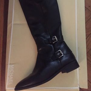 Michael Kors Tatum riding boots, knee high