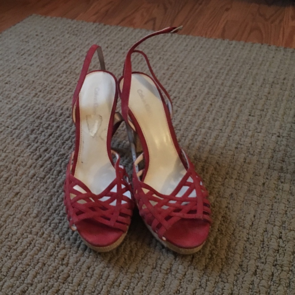 Heels lace up