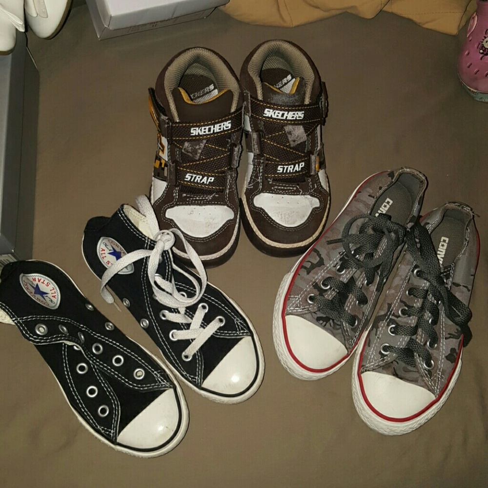 Boys shoes sold all 3 together.