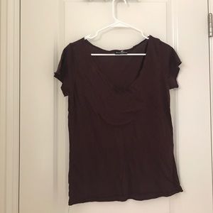 NWOT maroon/burgundy Katerina top